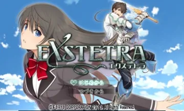 Exstetra (Japan) screen shot title